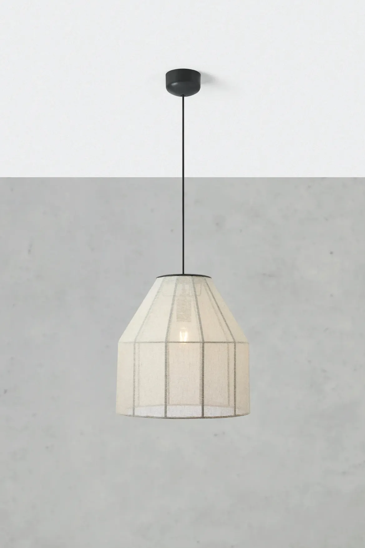 Aiko Taklampa Beige