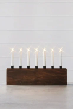 Albero Adventsljusstake Brun 56 cm
