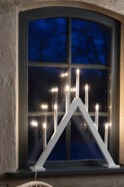 Ariele Adventljusstake Vit 62 cm