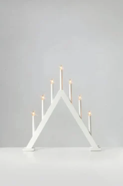 Ariele Adventljusstake Vit 62 cm