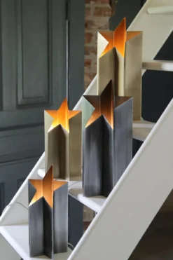 Asteri Bordslampa Stål 35 cm