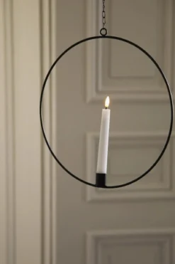 Auri Ljusstake Svart Hängande