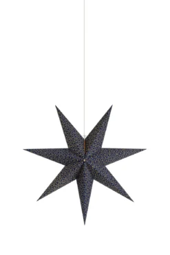 Baroque Stjärna Blå 45 cm
