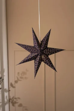 Baroque Stjärna Blå 45 cm