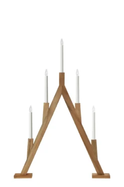 Bjurfors Adventsljusstake Ljust Trä 77 cm