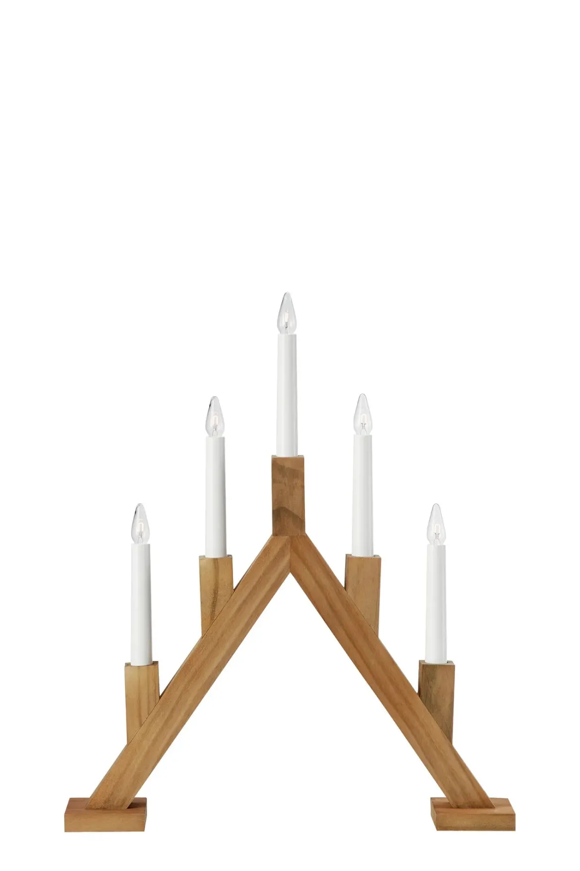 Bjurfors Adventsljusstake Ljust Trä 47,5 cm
