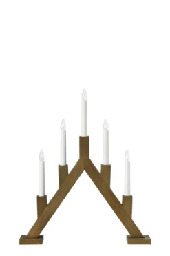 Bjurfors Adventsljusstake Mörkt Trä 47,5 cm