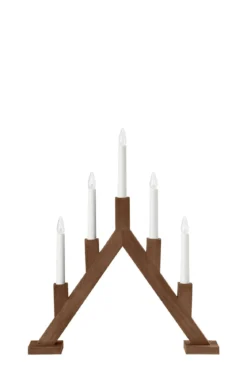 Bjurfors Adventsljusstake Mörkbrun 47,5 cm