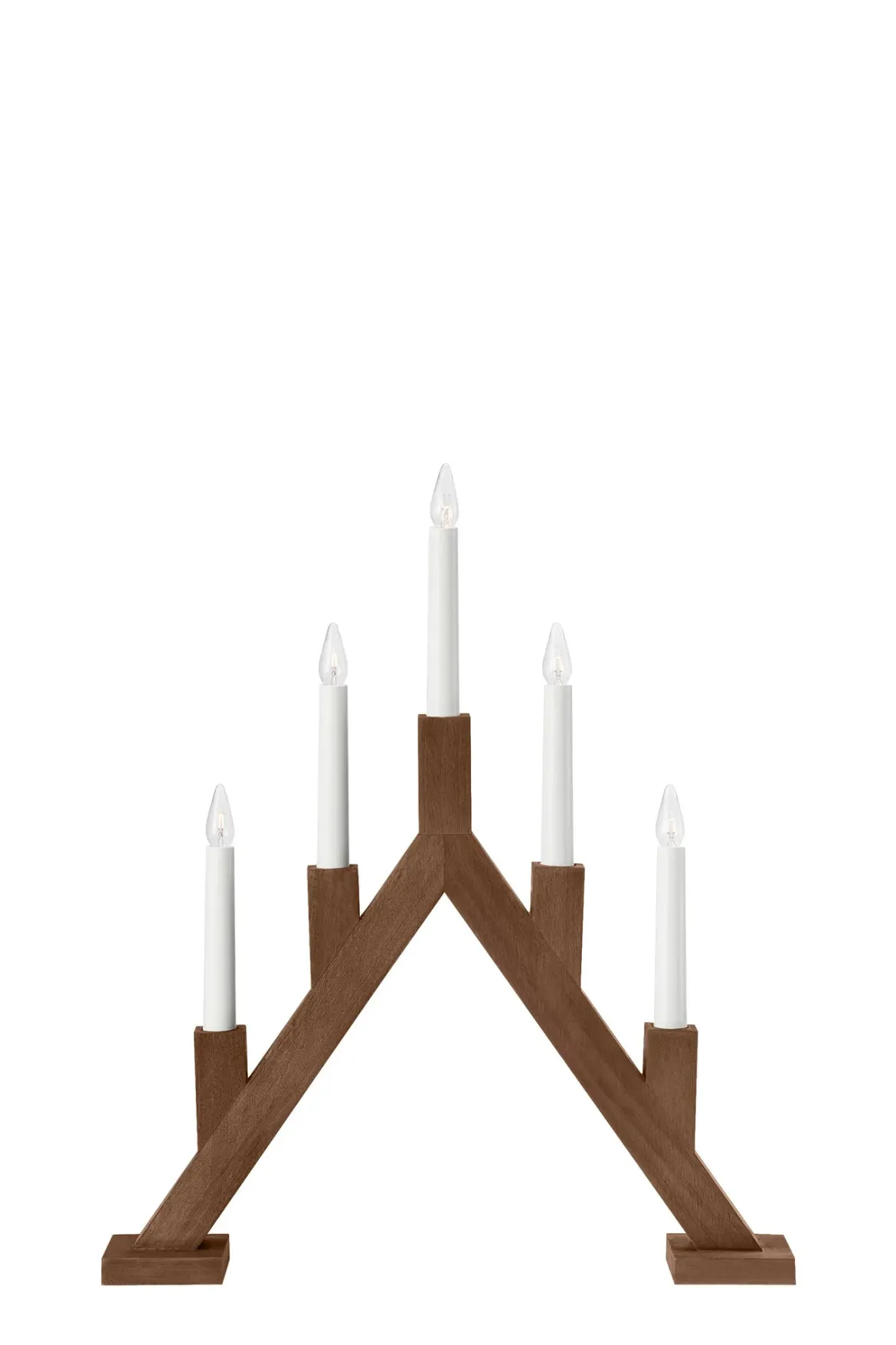 Bjurfors Adventsljusstake Mörkbrun 47,5 cm