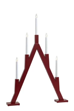 Bjurfors Adventsljusstake Röd 77 cm