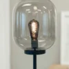 Brooklyn Golvlampa Svart/Rök
