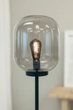 Brooklyn Golvlampa Svart/Rök