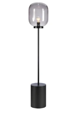 Brooklyn Golvlampa Svart/Rök
