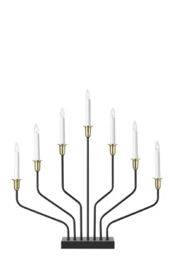 Brosa XL Adventsljusstake Svart