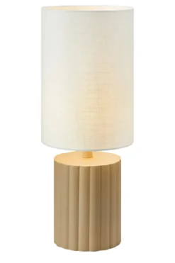 Can Bordslampa Vit/Beige
