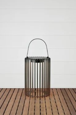 Cavia Solcellslampa Svart