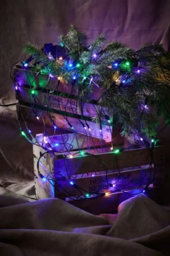 Chrissline Ljusnät Flerfärgad 1,7x2 m