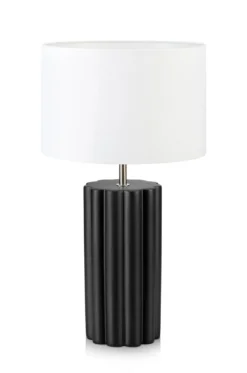Column Bordslampa Svart/Vit