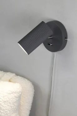 Costilla Vägglampa Mörkgrå