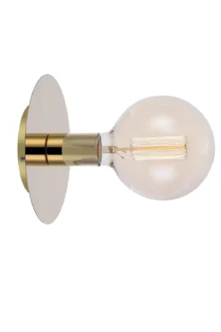 Disc Vägglampa/Taklampa Mässing