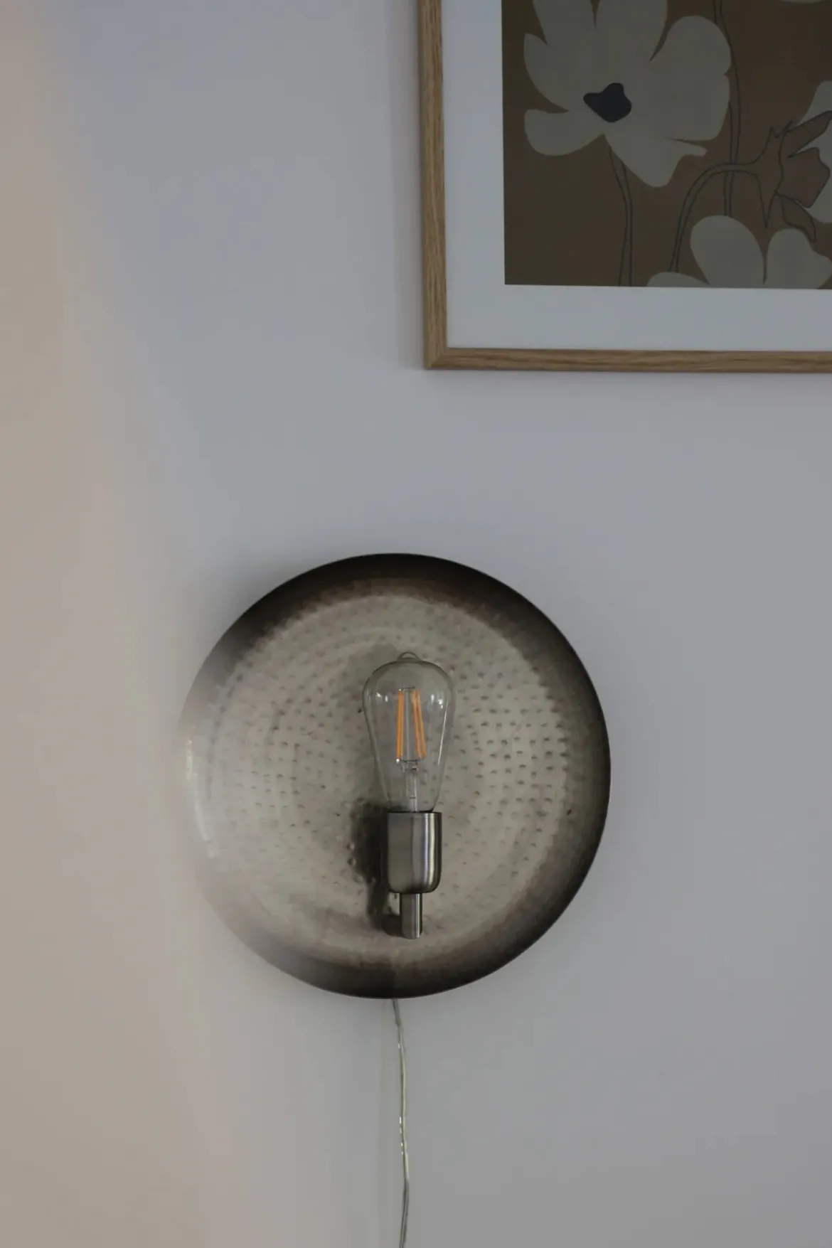 Dolium Vägglampa Silver