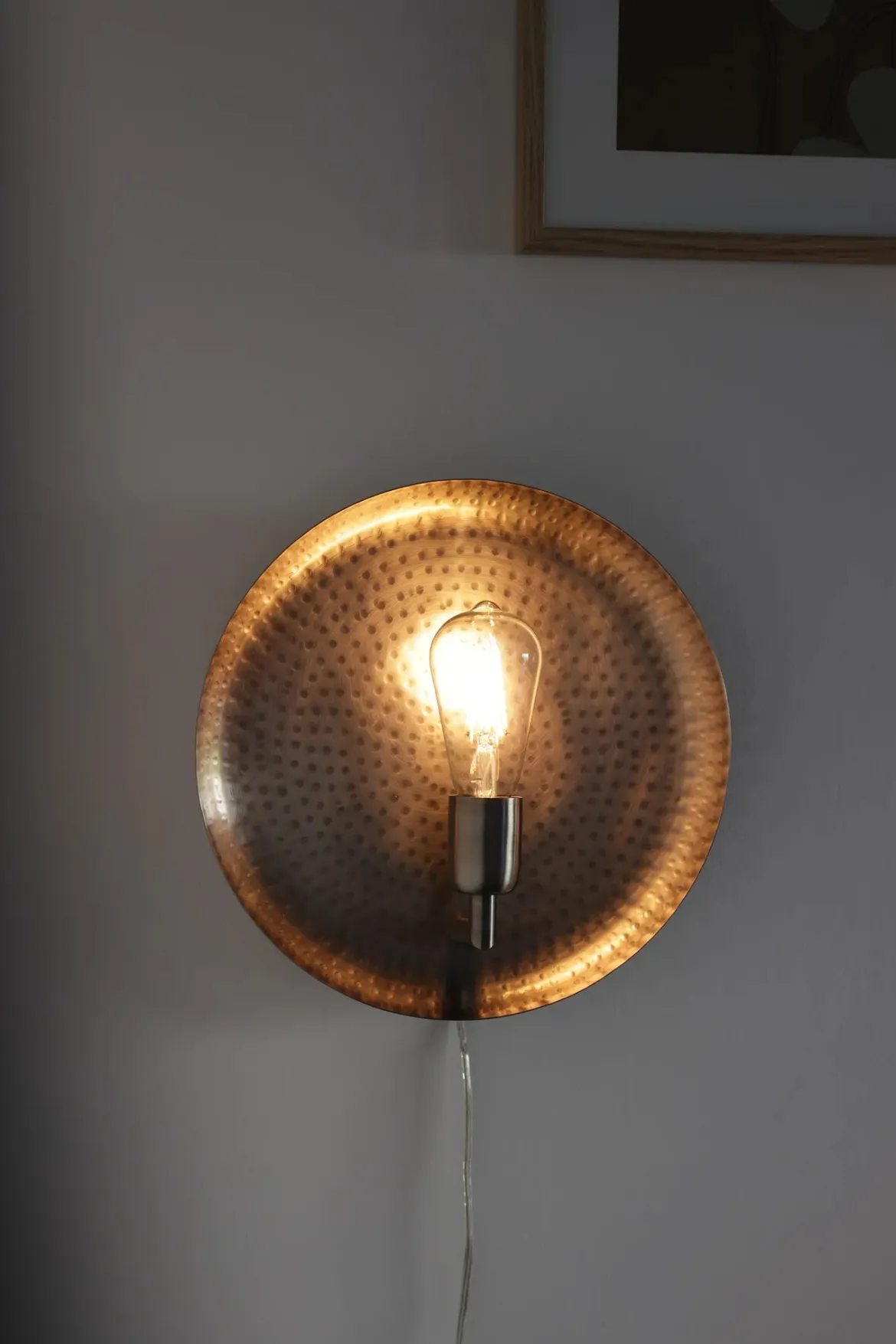 Dolium Vägglampa Silver