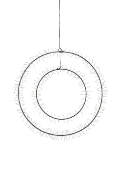 Double Dekoration Svart
