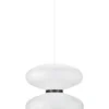 Dual Taklampa Vit 60 cm