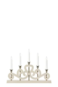 Eneby Adventsljusstake Greige