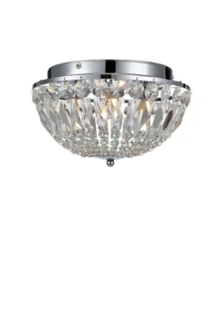 Estelle Kristallplafond Krom
