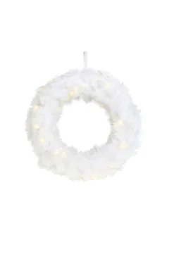 Feather Fjäderkrans Vit