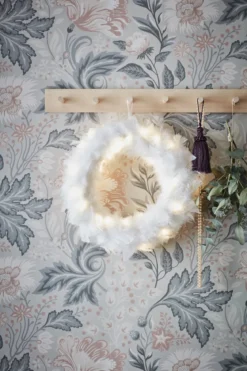 Feather Fjäderkrans Vit