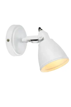 Fjällbacka Vägglampa Vit