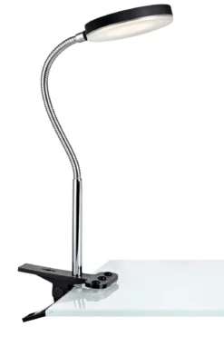 Flex Klämlampa Svart