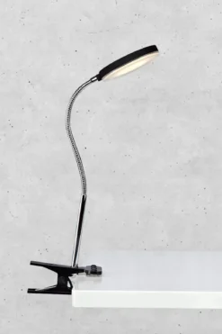 Flex Klämlampa Svart