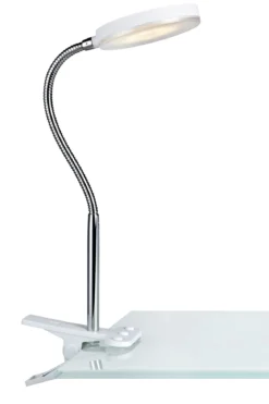 Flex Klämlampa Vit