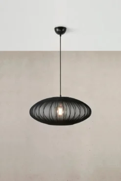 Florence Taklampa Svart 60 cm