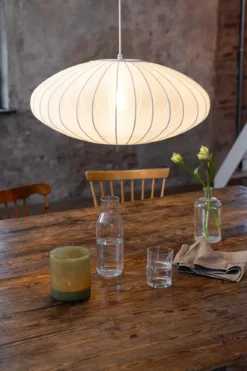 Florence Taklampa Vit 60 cm
