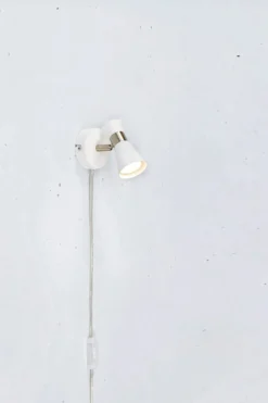 Folie Vägglampa Vit