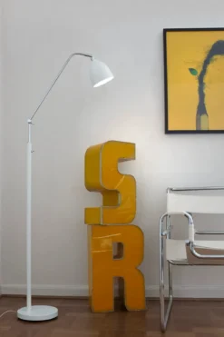 Fredrikshamn Golvlampa Vit
