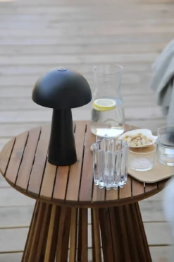 Fungi Uppladdningsbar Svamplampa Svart