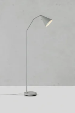 Funil Golvlampa Grå 3-stegsdimbar