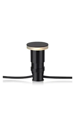 Garden 24 Altanspotlight Svart 3W Aluminiumdisk