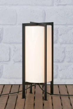 Garden 24 Frame Golvlampa Vit/Svart