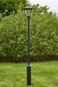 Garden 24 Lyktstolpe Svart 3W