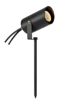Garden 24 Spotlight Svart Cylinder 3W