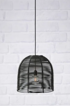 Garden 24 Taklampa Svart 40 cm
