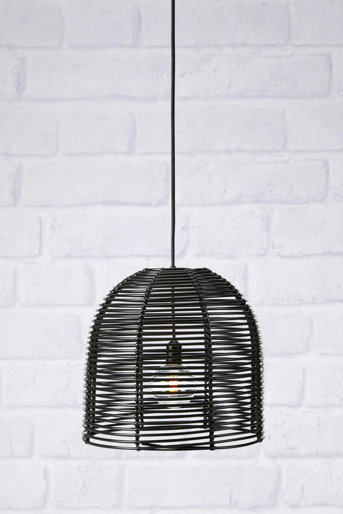 Garden 24 Taklampa Svart 40 cm