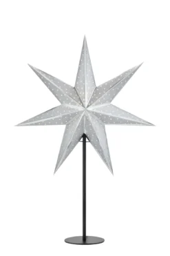 Glitter Bordsstjärna Silver