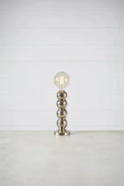 Gong Bordslampa Silver